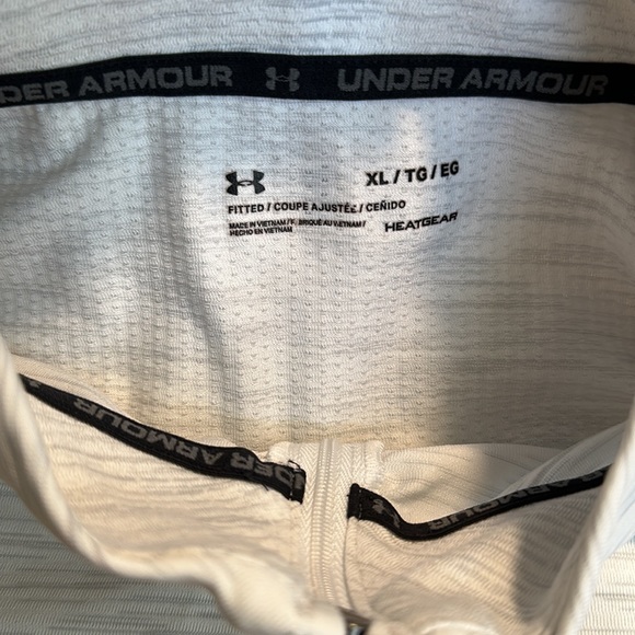♦️ Under Armour Heatgear 1/4 Zip Pullover Shirt - Picture 3 of 5